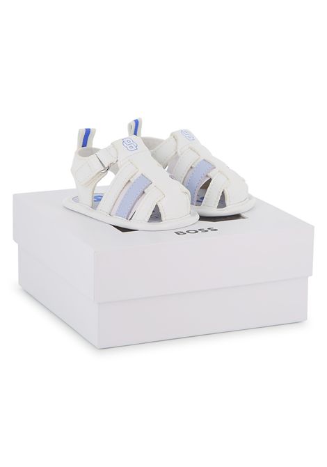 Sandali con logo HUGO BOSS KIDS | J52834813